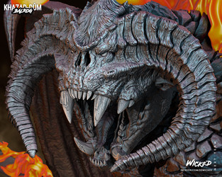 Wicked - Balrog (Bust + Sculpture)/Sculpture/WICKED - Balrog Statue (Images)/140323 Wicked - Balrog Sculp Image 007.png