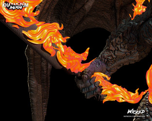 Wicked - Balrog (Bust + Sculpture)/Sculpture/WICKED - Balrog Statue (Images)/140323 Wicked - Balrog Sculp Image 015.png