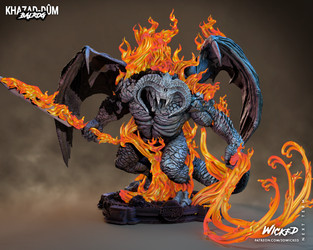 Wicked - Balrog (Bust + Sculpture)/Sculpture/WICKED - Balrog Statue (Images)/140323 Wicked - Balrog Sculp Image 002.png