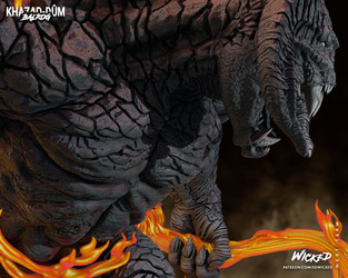 Wicked - Balrog (Bust + Sculpture)/Sculpture/WICKED - Balrog Statue (Images)/140323 Wicked - Balrog Sculp Image 010.png