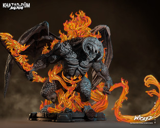 Wicked - Balrog (Bust + Sculpture)/Sculpture/WICKED - Balrog Statue (Images)/140323 Wicked - Balrog Sculp Image 003.png